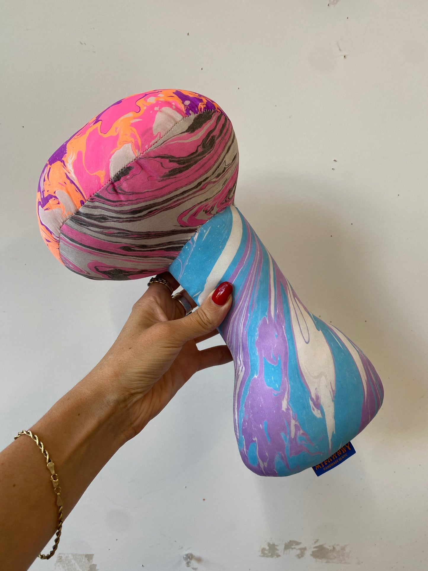 12" tall mushroom pillow