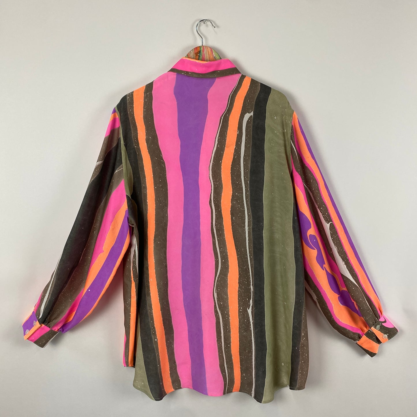 2XL/ 3XL Button Down Stripe Shirt #3