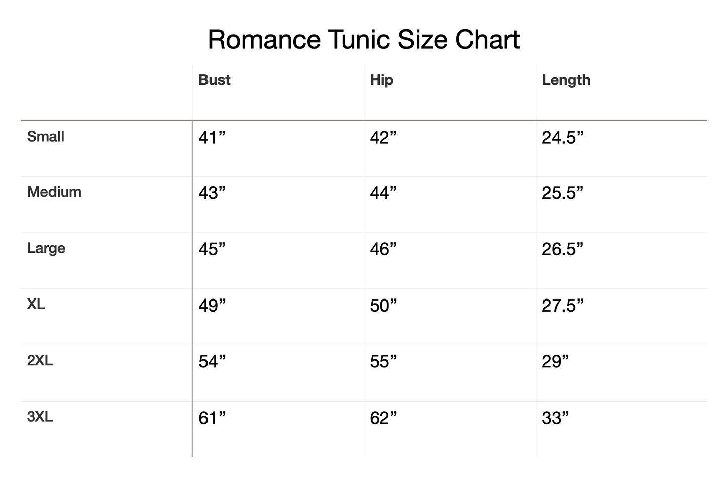 Romance Tunic