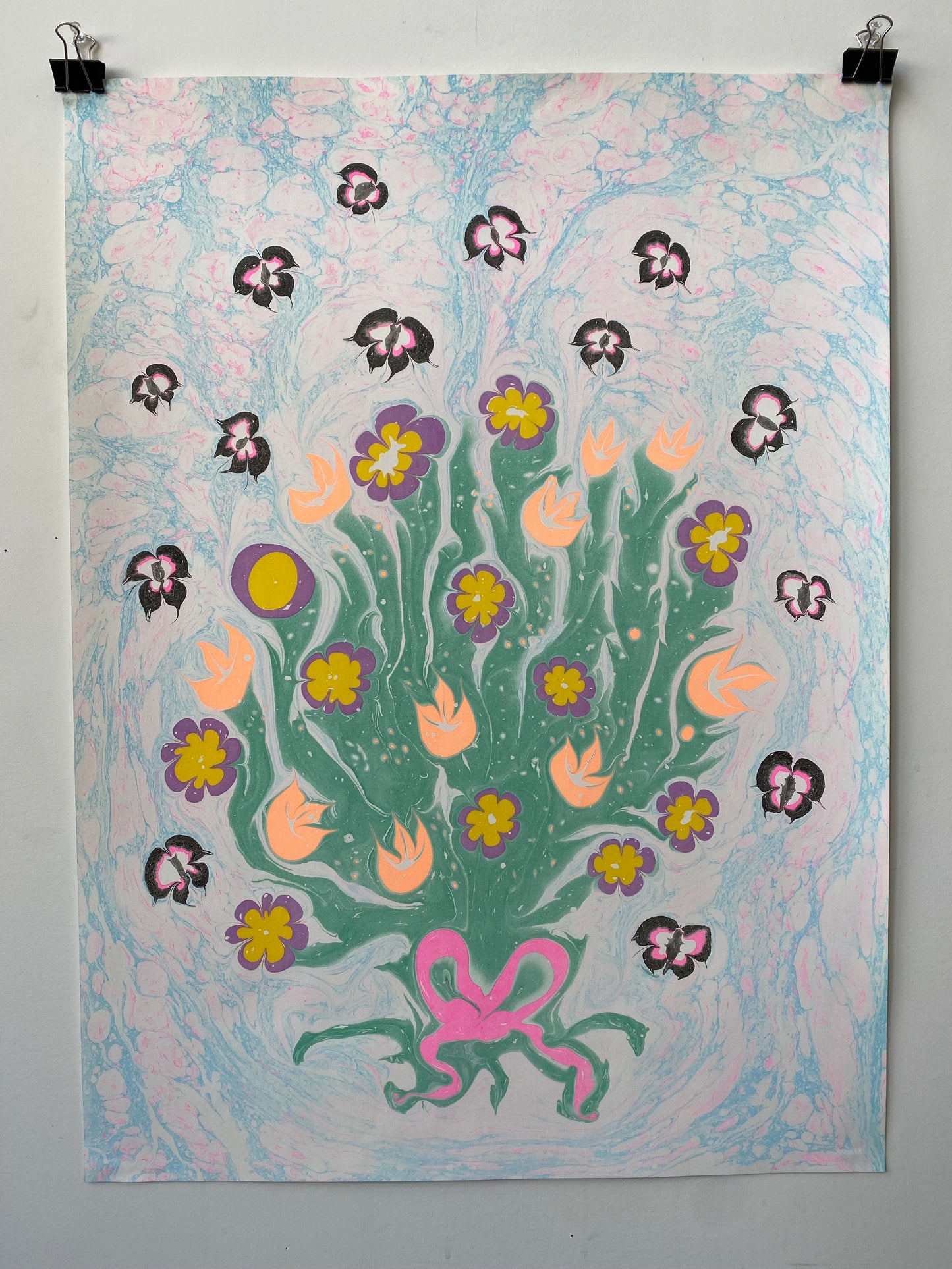 Bouquet and Butterflies