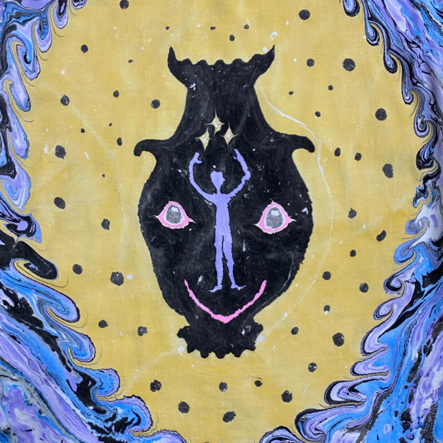 Fantasy Relic Face Vase medium
