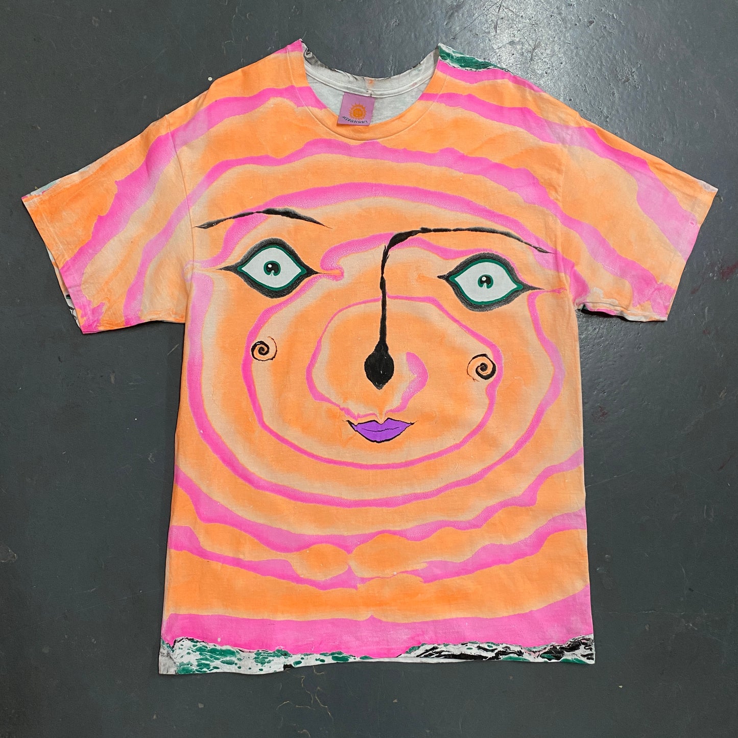 Vortex Face T X-Large (Orange)