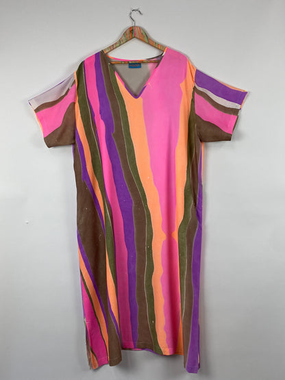 XL/2XL Stripe Dress with pockets