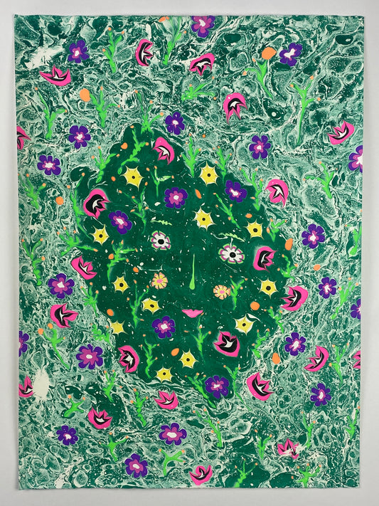 Face in Flowers