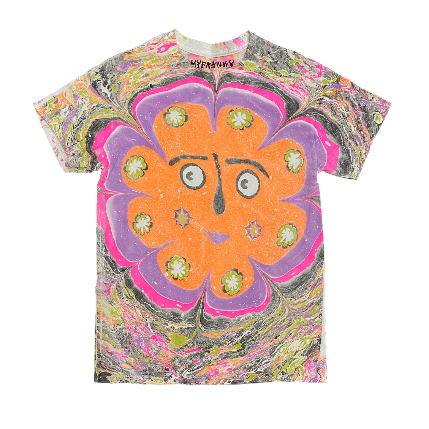 Flower Face T Small #2