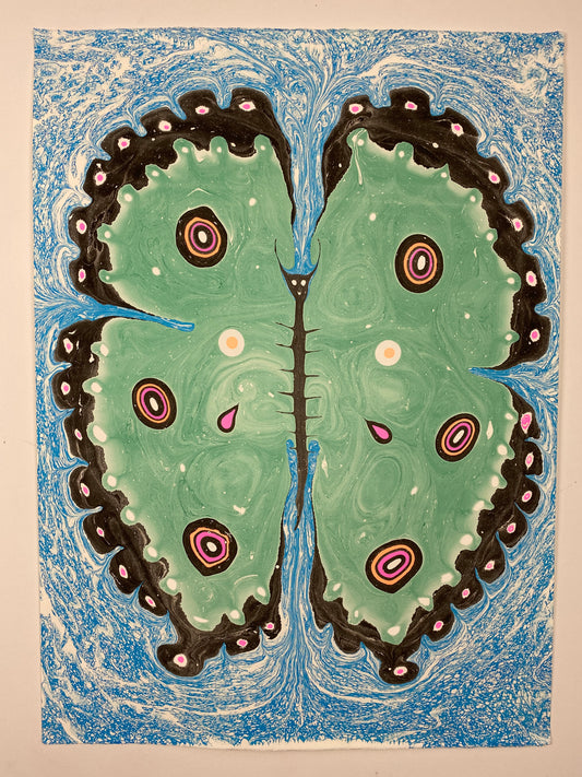 Too Big Butterfly 1 Original Artwork