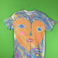 Size Medium Heart Face T