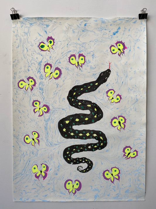 Serpent and Butterflies